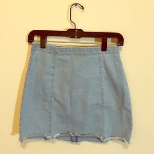 denim skirt